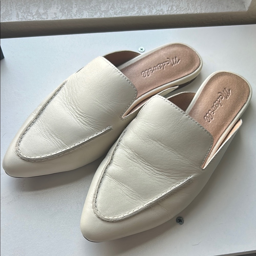 Women's Madewell Cream Mules